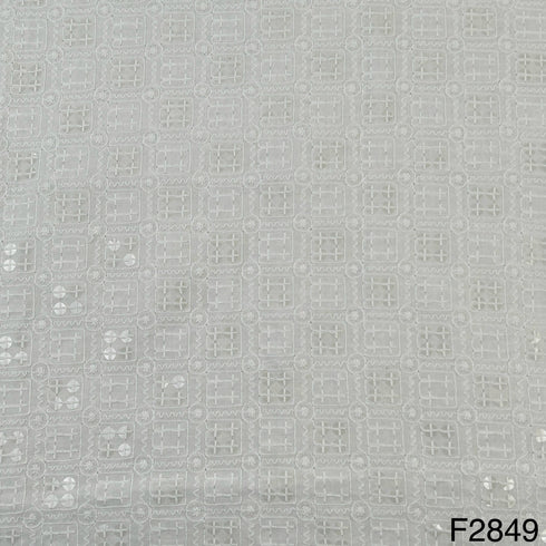 Chikankari Cotton-F2849